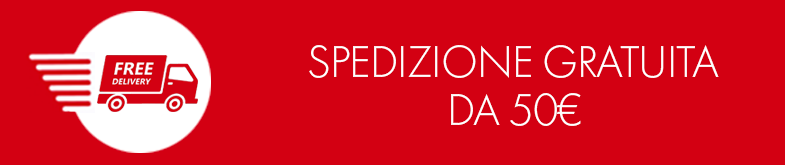 Spedizione Gratuita da 50€